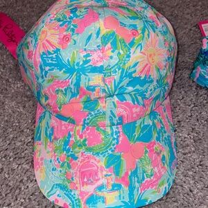 Lilly Pulitzer Run Around Hat Sunshine St Florida